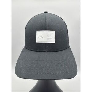 MARUCCI Honor The Game Trucker Snap Back Black Hat EUC